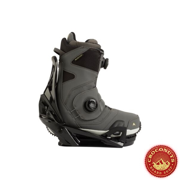 Pack Boots Burton STEP ON Photon Gray + Fixations Burton STEP ON Black 2021