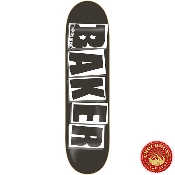 Baker Deck Brand Logo Black White 8.125 2020
