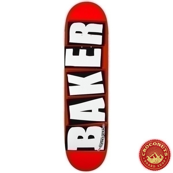 Baker Deck Brand Logo White 8.125 2020