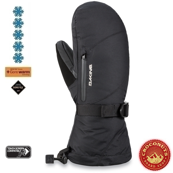 Moufles Dakine Sequoia Gore Tex Black 2025