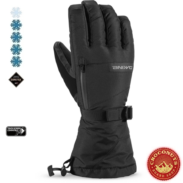 Gants Dakine Titan Gore Tex Black 2025