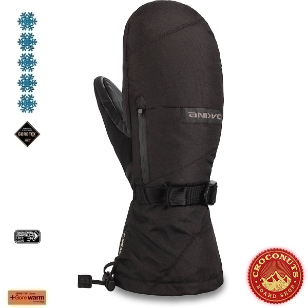 Moufles Dakine Titan Gore Tex Black 2025