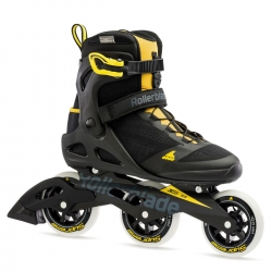 RollerBlade Macroblade 100 Noir Jaune Safran 2023 pour homme