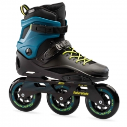 RollerBlade RB 110 3WD Noir Bleu Pétrole 2021 pour homme