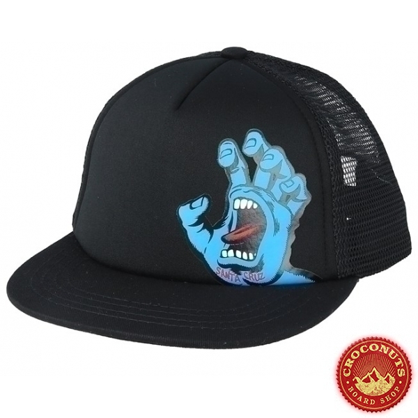 Casquette Santa Cruz Kid Screaming Hand Black 2021