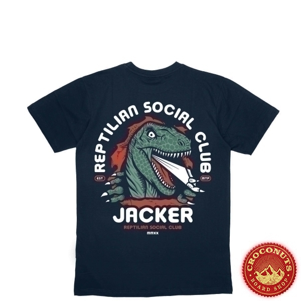 Tee Shirt Jacker Reptilian Navy 2021