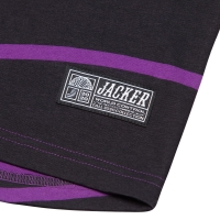 Tee Shirt Jacker Purple Waves Black 2021