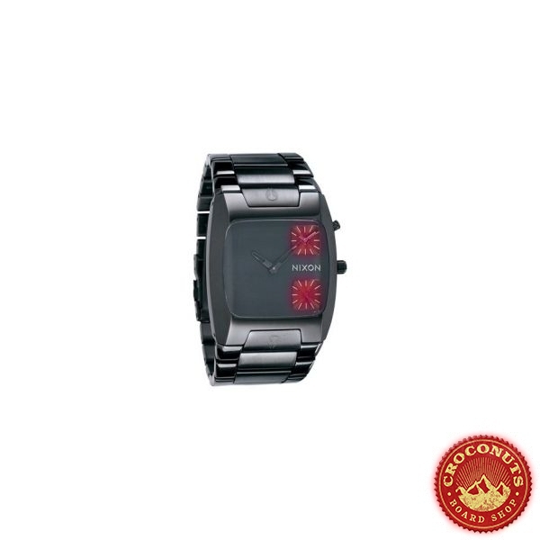 Montre Homme Nixon Banks Silver Black 2010