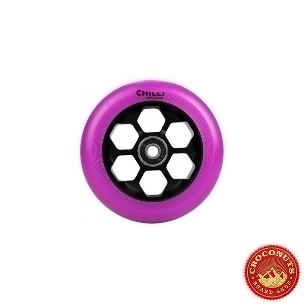 Roue Chilli 110 Violet Noir Honeycomb 110mm 2020