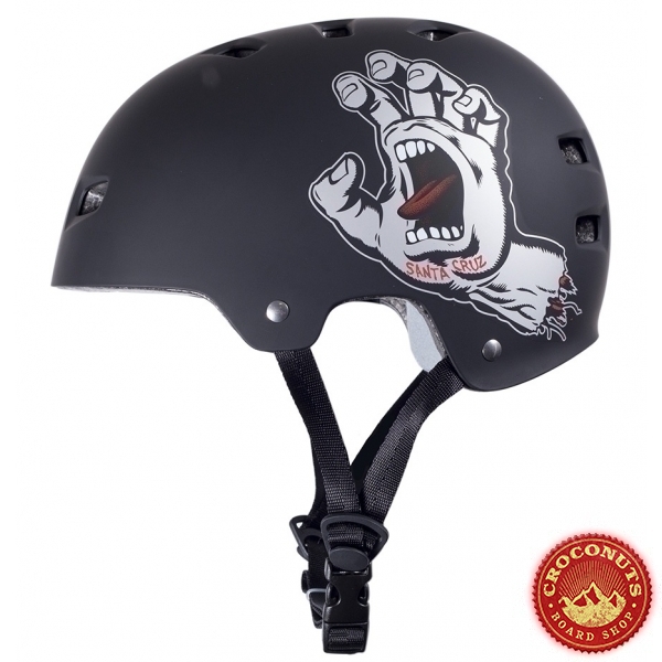 Casque Santa cruz Screaming Hand Black 2021