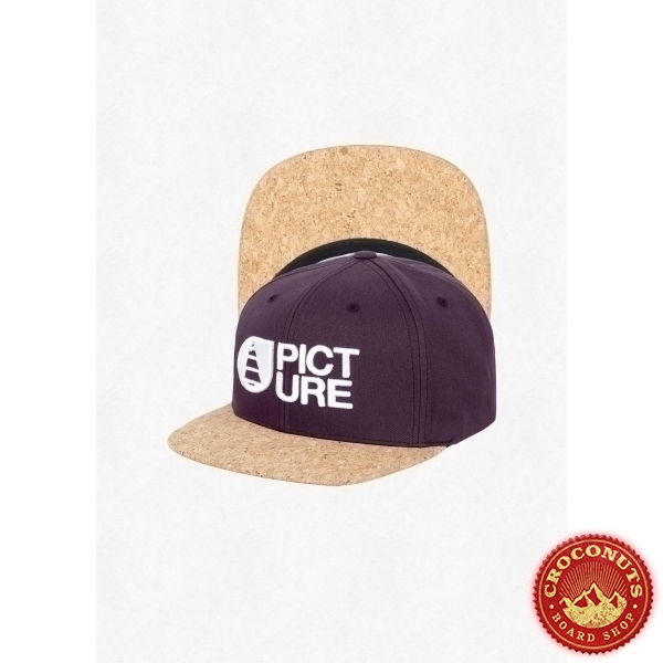 Casquette Picture Qilo Dark Burgundy 2021