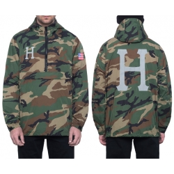 Veste Huf X 4th July Anorak Camo 2020 pour homme, pas cher