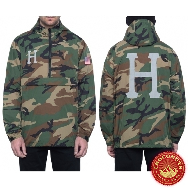 Veste Huf X 4th July Anorak Camo 2020