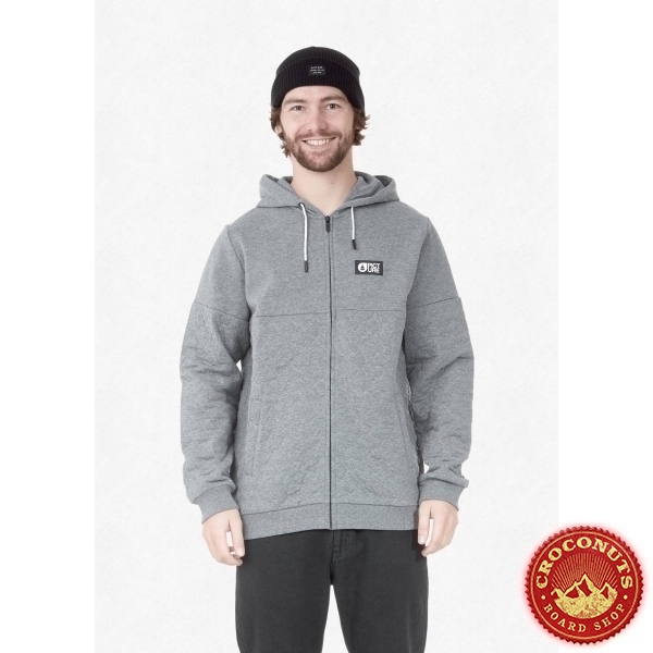 Sweat Picture Telkwa Zip Hoodie Dark Grey Melange 2021