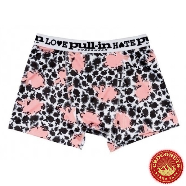 Boxer Homme Pull-in Bigla White Pink 2009