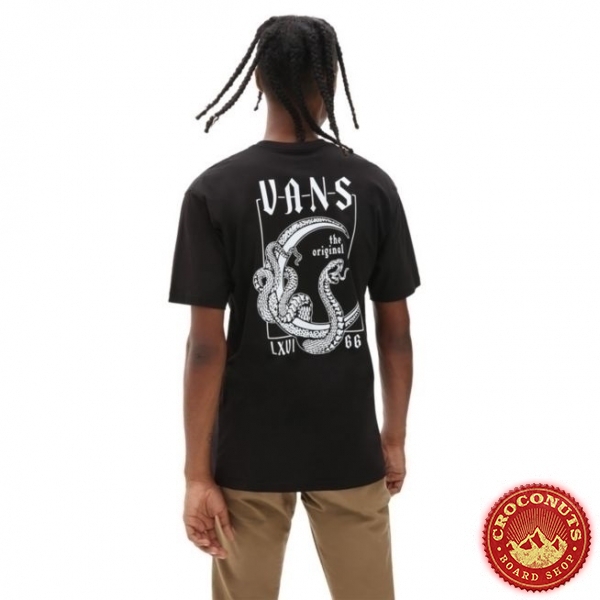 Tee Shirt Vans Crescent Black 2021