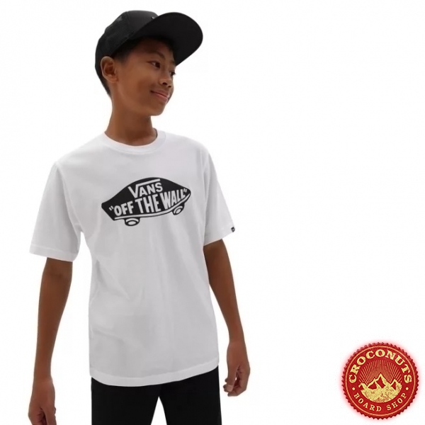 Tee Shirt Vans Junior Off The Wall White 2021