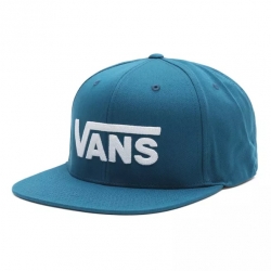 Casquette Vans Drop V 2 Snapback Moroccan Blue 2021 pour homme