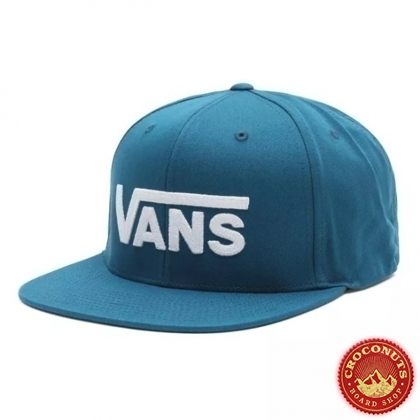 Casquette Vans Drop V 2 Snapback Moroccan Blue 2021