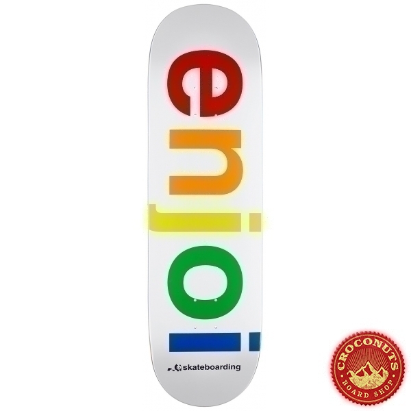 Deck Enjoi Spectrum R7 White 9 2021