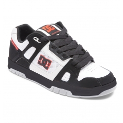 Chaussures Dc Shoes Stag White Black Red 2023 pour , pas cher