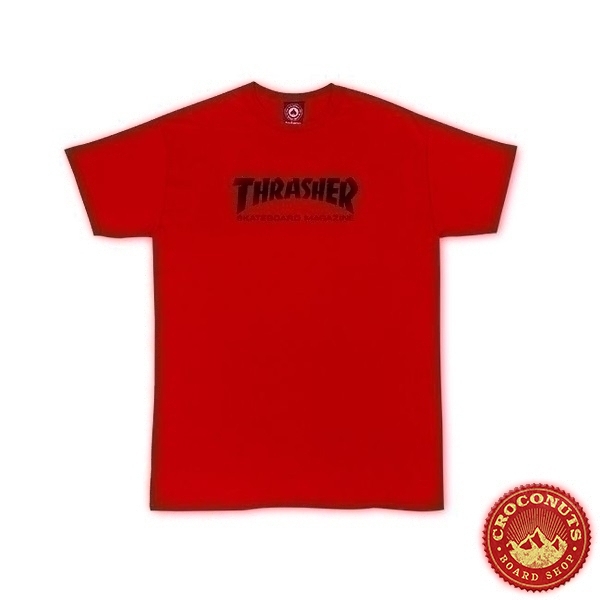 Tee Shirt Thrasher Skate Skate Mag Red 2020