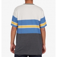 Tee Shirt DC Shoes Rallystripe Turkish Sea Block Stripe 2021