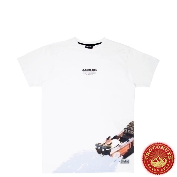 Tee Shirt Jacker Gibraltar White 2021