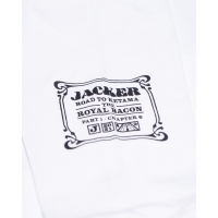 Tee Shirt Jacker Royal Bacon White 2021