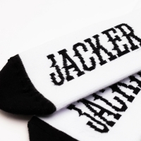 Chaussettes Jacker After Logo Socks White 2021