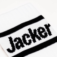 Chaussettes Jacker After Logo Socks White 2021