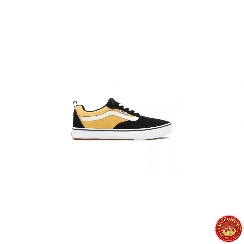 30 sur Shoes Vans Kyle Walker Pro Gold Black Shoes pas cher