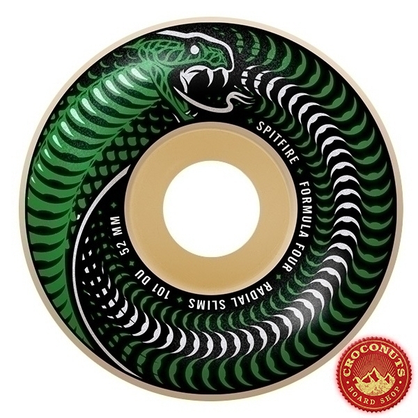 Roues Spitfire Venomous Radial Slim 52MM F4 2022