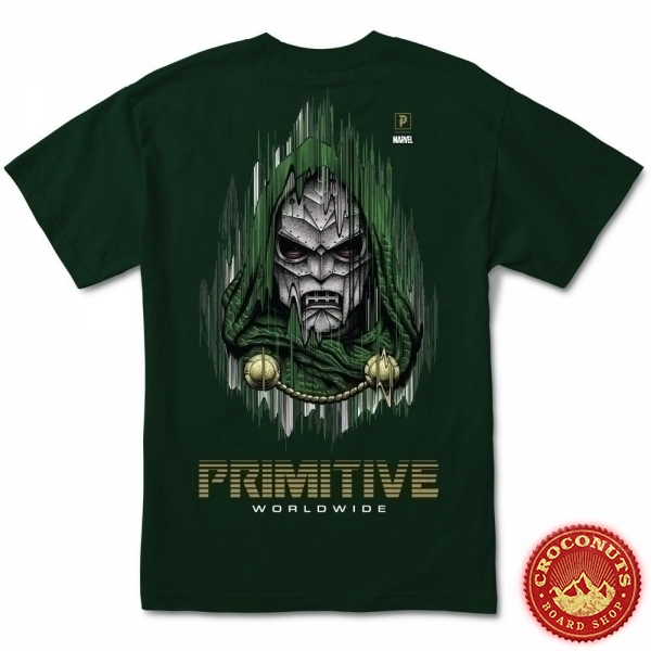 Tee Shirt Primitive X Marvel Doom Forest Green 2021