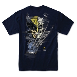 Tee Shirt Primitive X Marvel Wolverine Navy 2021 pour homme