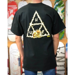 Tee Shirt Huf X Street Fighter ll Blanka TT Black 2021 pour