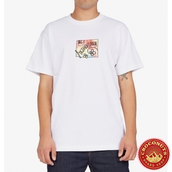 Tee Shirt DC Shoes Dreamstate White 2021