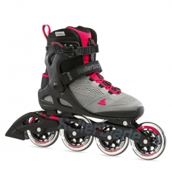 RollerBlade Macroblade 90 W Gris neutre Rose paradis 2026 pour femme