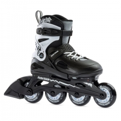 RollerBlade Fury Noir Blanc 2023 pour junior