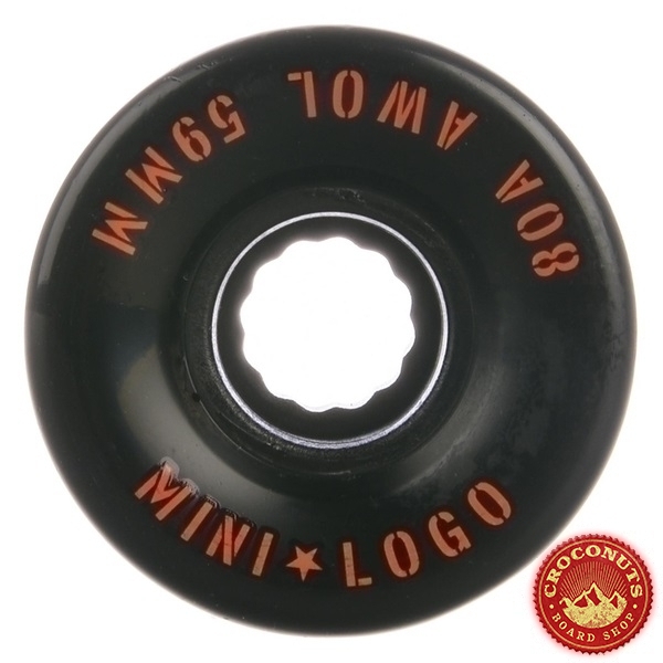 Roues Mini Logo Awol 59MM 2021