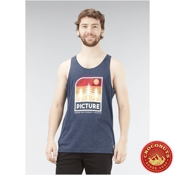Débardeur Picture Mark Tank Dark Blue Melange 2021