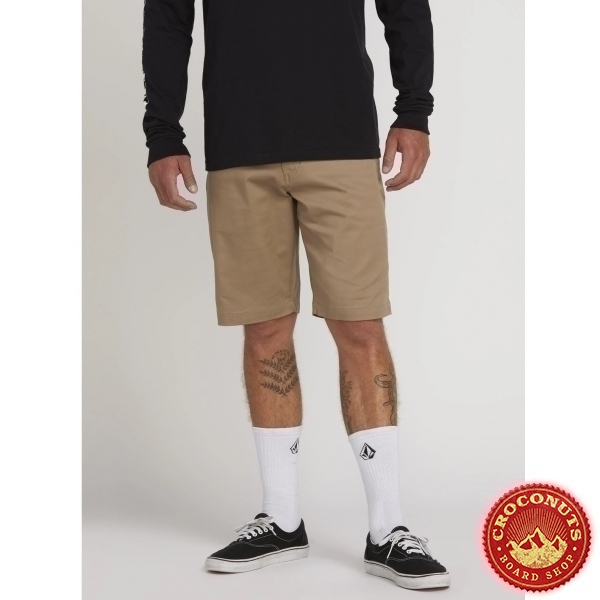 Short Volcom Frickin Modern Stretch Khaki 2021