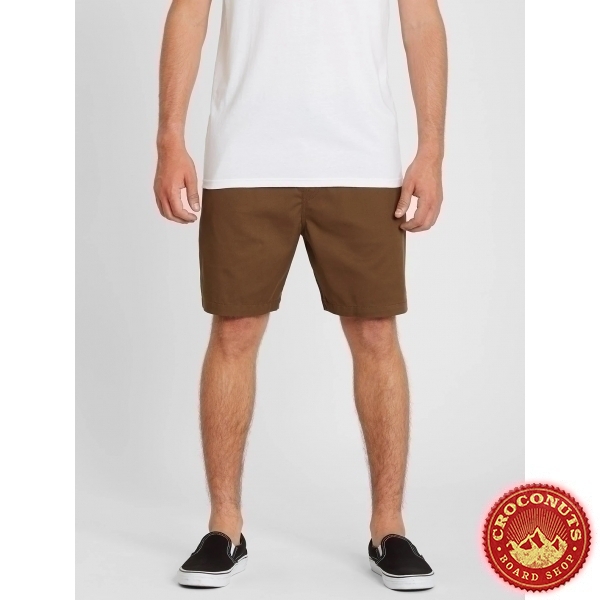 Short Volcom Frickin Skate Vintage Brown 2021