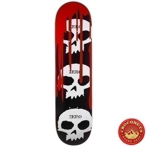 Deck Zero 3 Skull Blood Black White Red 8 2020