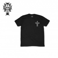 Tee Shirt Dogtown Cross Logo Black 2021
