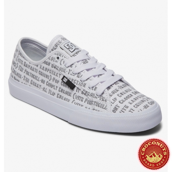 Shoes DC Shoes Bob's Burgers Manual White Multi 2021