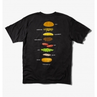 Tee Shirt DC Shoes Bob's Burgers Burger Of Day Black 2021