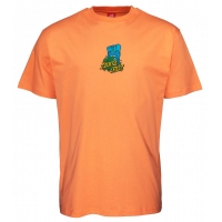 Tee Shirt Santa Cruz Bigfoot Screaming Hand Salmon 2021