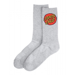 Chaussettes Santa Cruz Dot Socks Heather Grey 2021 pour 