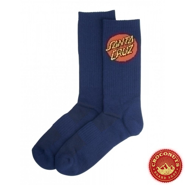 Chaussettes Santa Cruz Dot Socks Dark Navy 2021